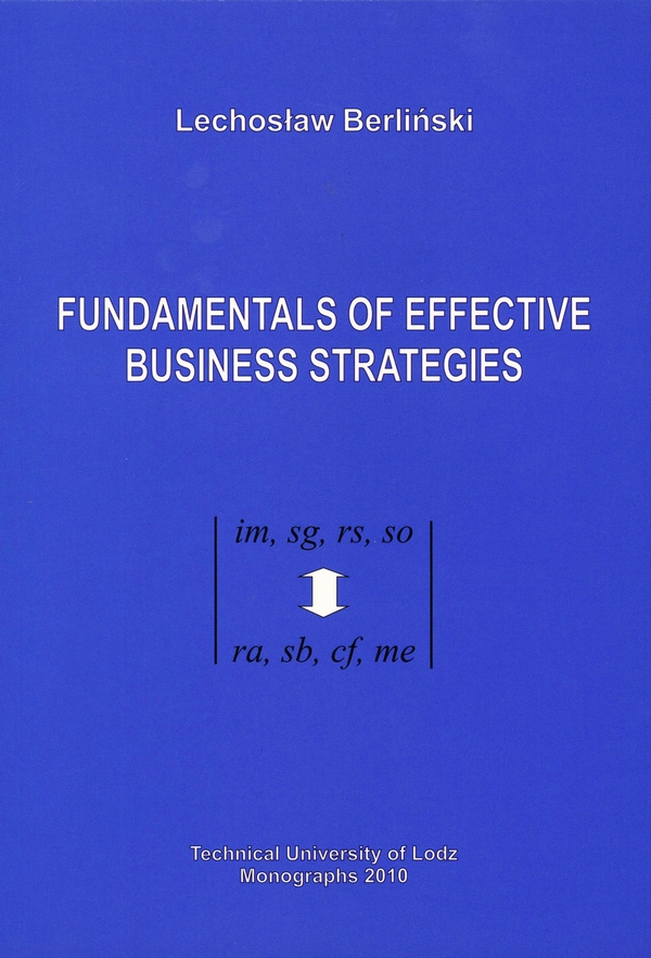 Fundamentals of effective business strategies
