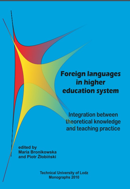Foreign language in higher education system. Integration between theoretical knowledge and teaching practice